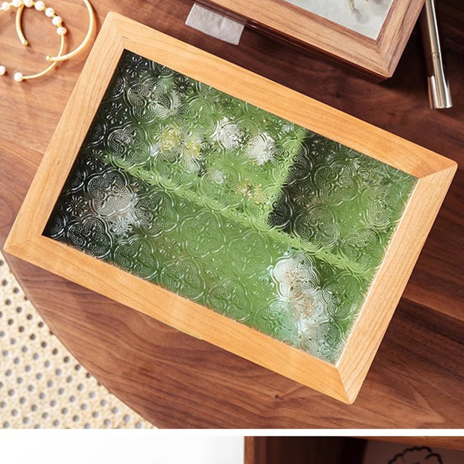 Cherry Wood Jewelry Box