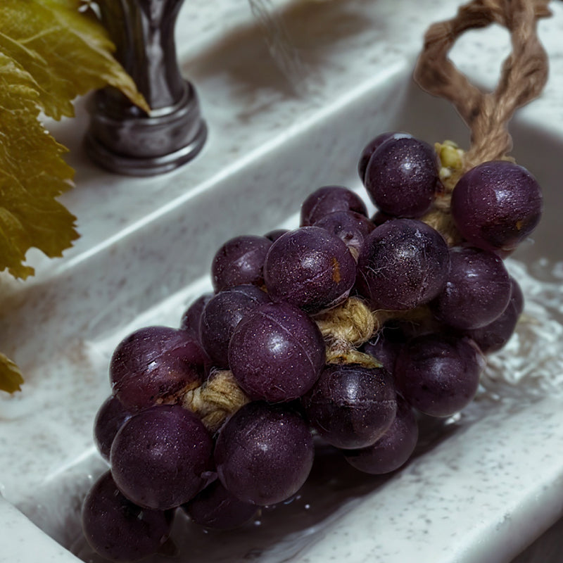 DIY Handmade Grape Soap