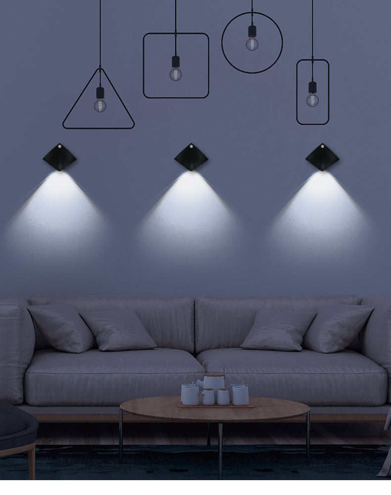 Wireless Motion Sensor Wall Lights – Rechargeable & Magnetic