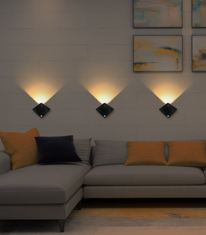 Wireless Motion Sensor Wall Lights – Rechargeable & Magnetic