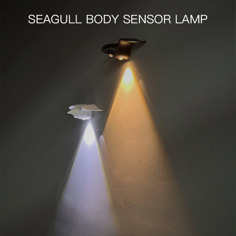 Sensor Lamp for Home Decor & Outdoor Seagull Body Motion Light Water-Resistant