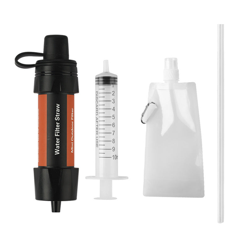 Mini Water Filter Straw – Portable Outdoor Water Purifier for Camping, Hiking, Survival & Emergency Use