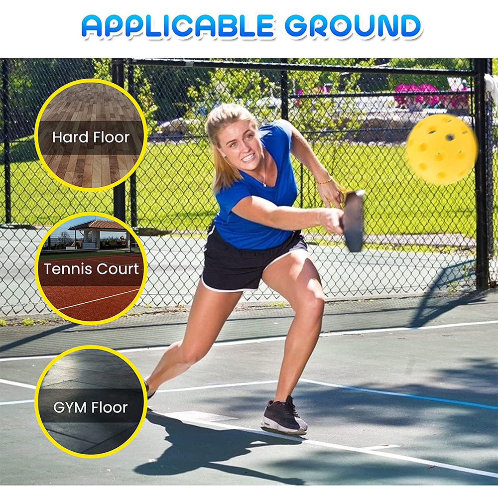 Official 40-Hole Outdoor Pickleballs – USA Pickleball Ball