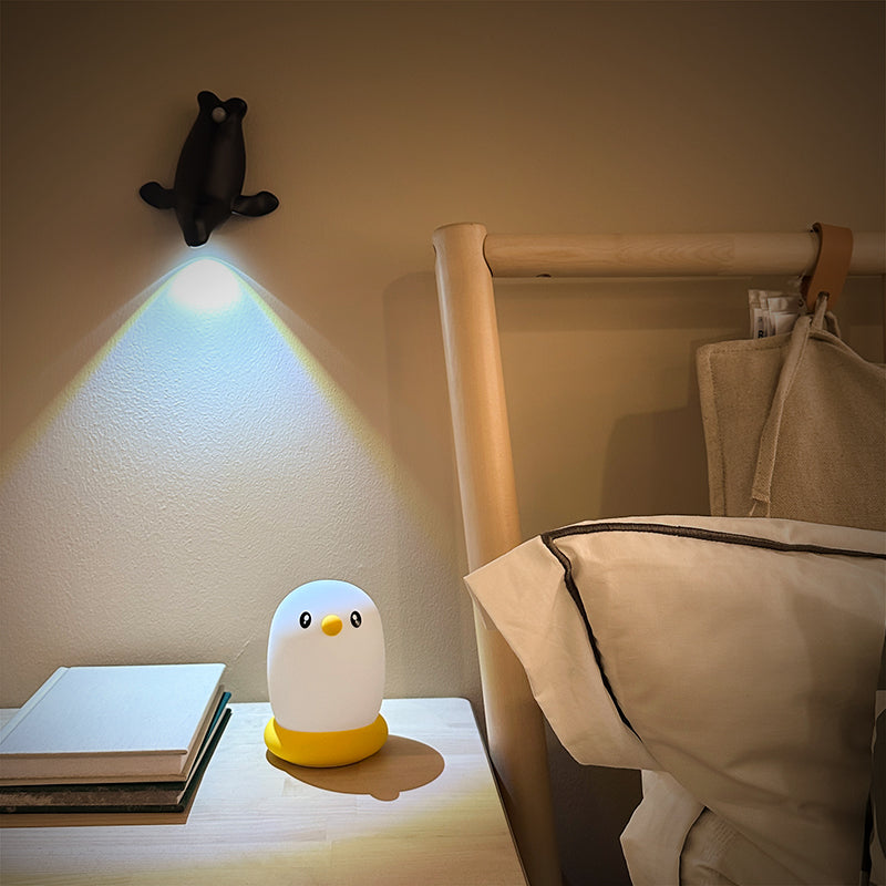 Sea Lion Human Sensor Light Home Decor Lamp USB Rechargeable Motion Light