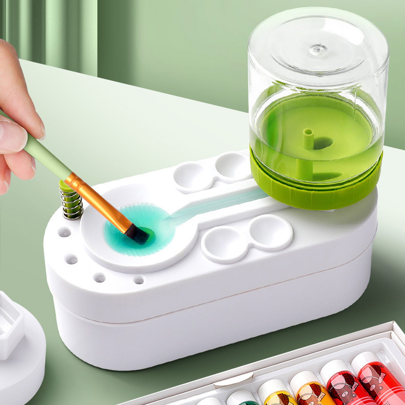 Automatic Paint Brush Cleaner