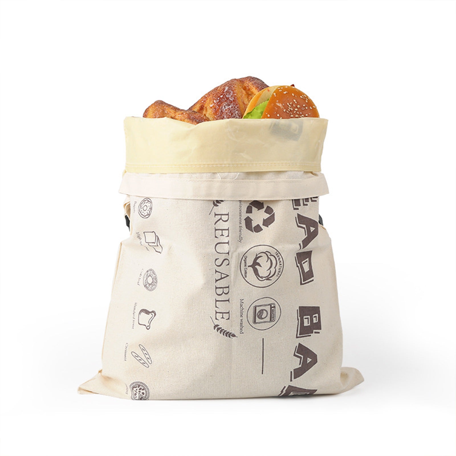 Reusable Beeswax Bread Bag
