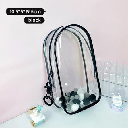 Labubu PVC Transparent Storage Bag 