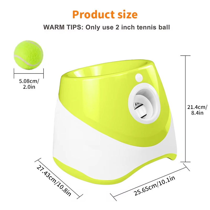 Rechargeable Automatic Tennis Ball Launcher for Dogs