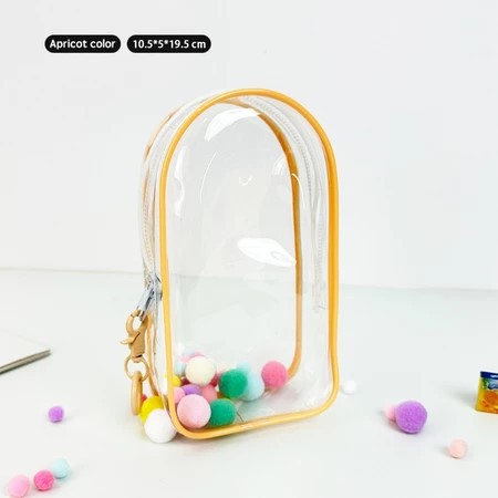 Labubu PVC Transparent Storage Bag 