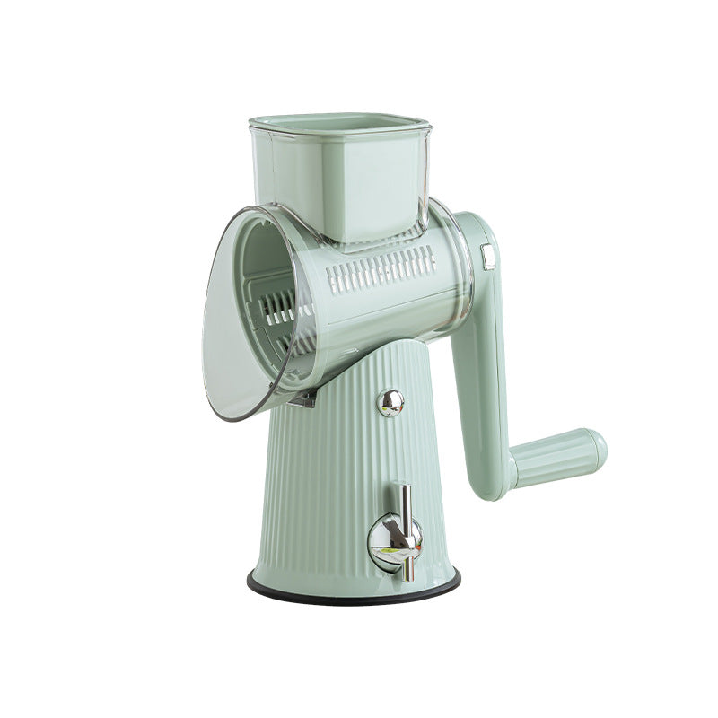 Multifunction Rotary Cheese Grater & Vegetable Slicer 