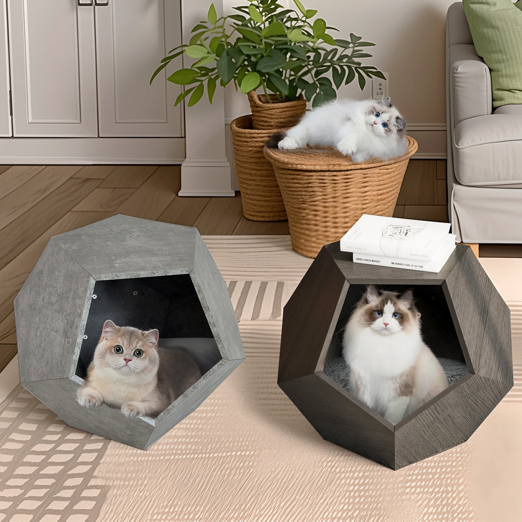 Modern Cat House Side Table