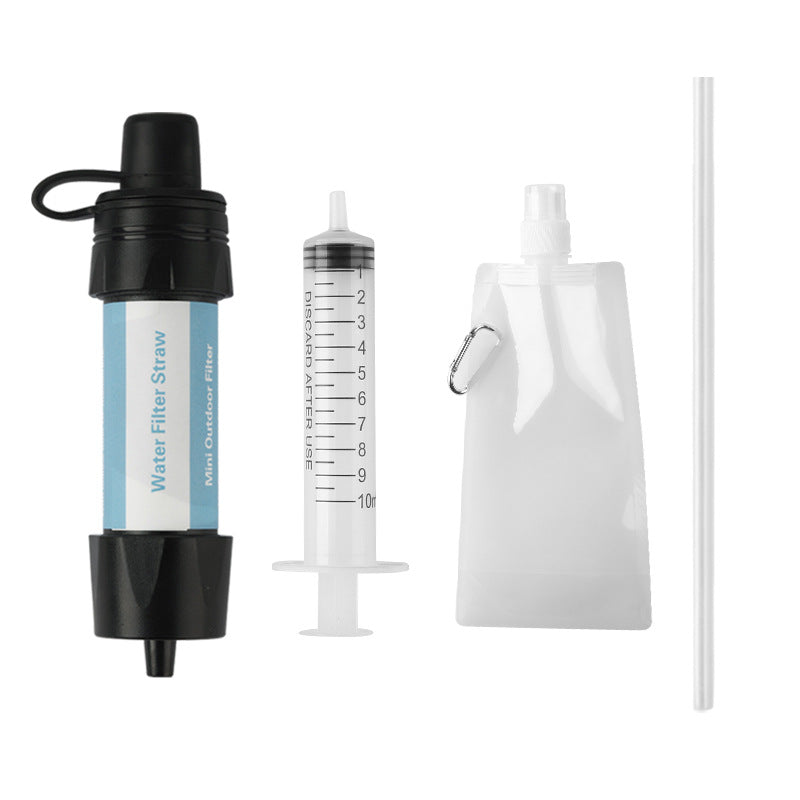 Mini Water Filter Straw – Portable Outdoor Water Purifier for Camping, Hiking, Survival & Emergency Use