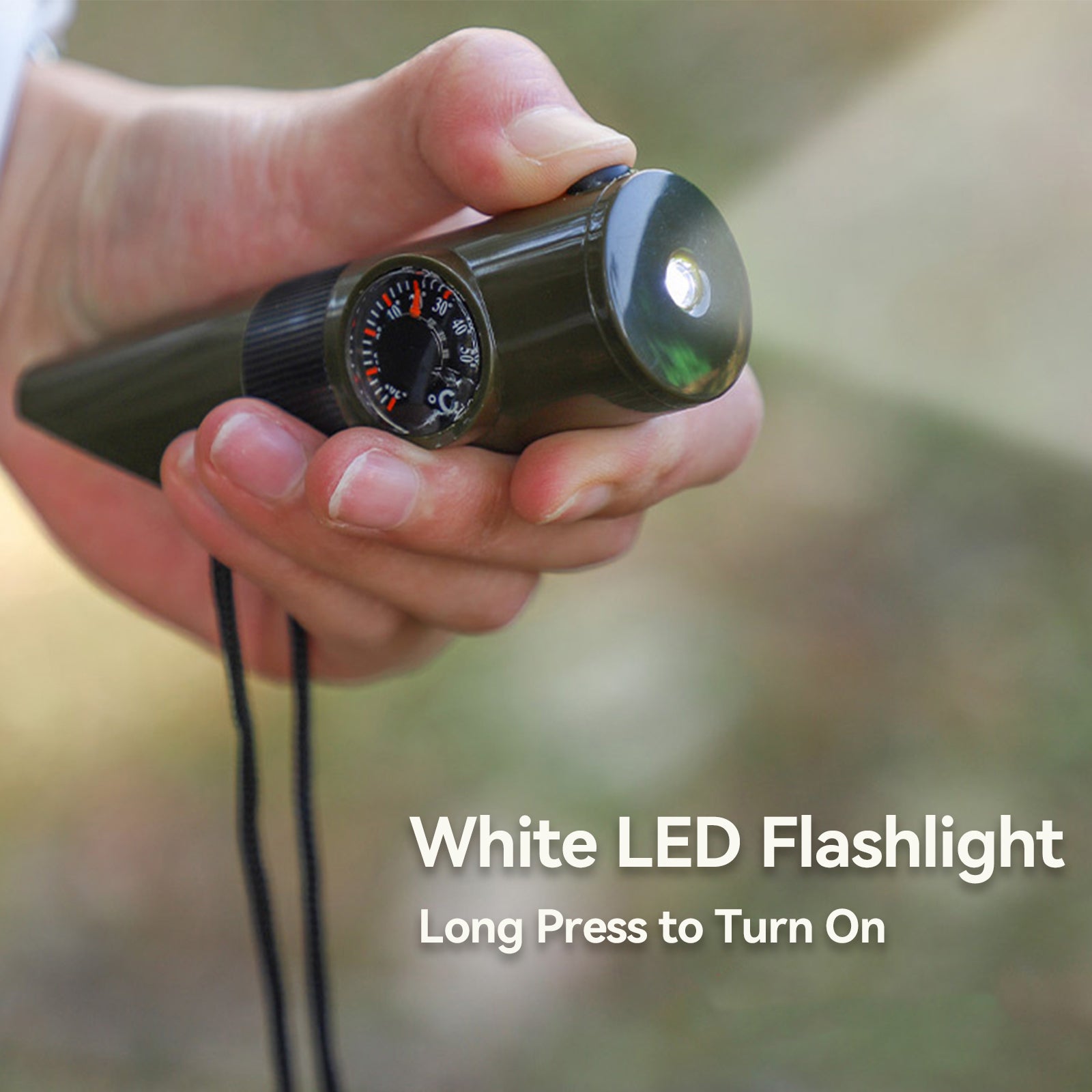 Multi-Function Outdoor Survival Whistle