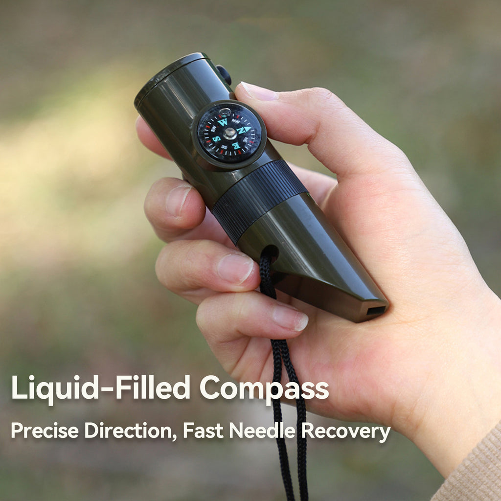 Multi-Function Outdoor Survival Whistle