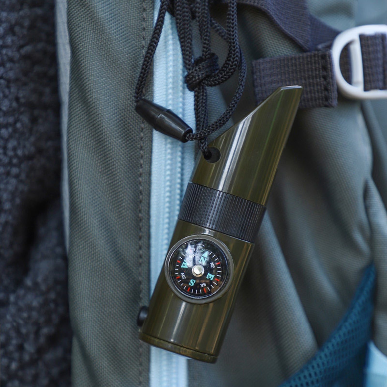 Multi-Function Outdoor Survival Whistle