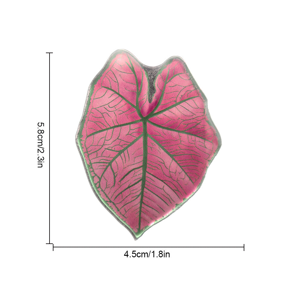 Tropical Leaf Fridge Magnets