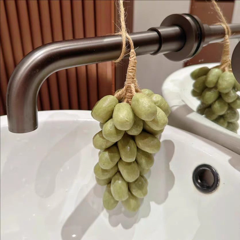 Grape-Shaped Handmade Soap