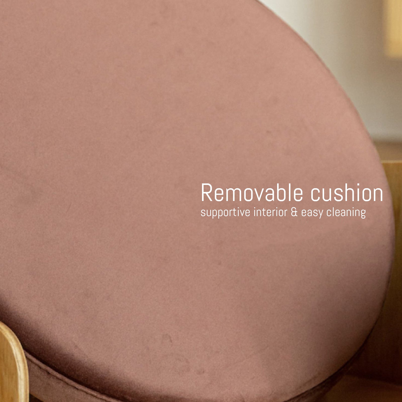 Cozy Cat Bed with Removable Cushion