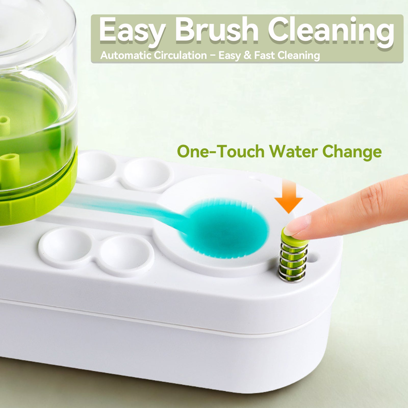 Automatic Paint Brush Cleaner