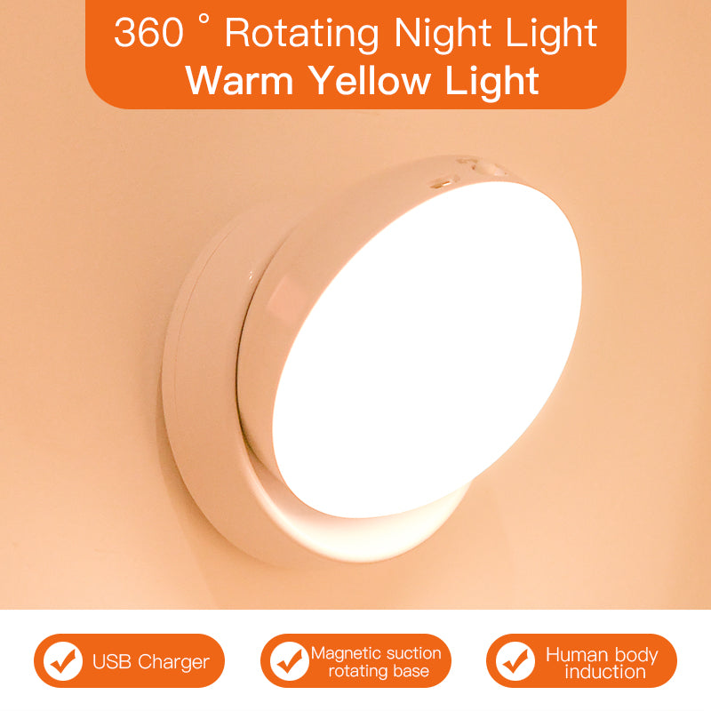 360° Rotatable LED Motion Night Light